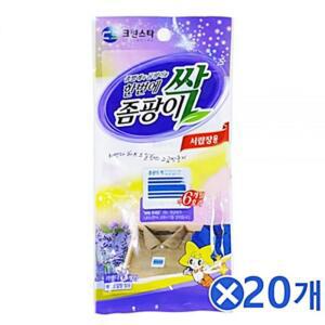 좀팡이싹 서랍장좀 3Px20개 다용도좀 라벤더행 서랍장용 벌레약 옷장용좀 옷장관리 좀약 HWF7DDF9