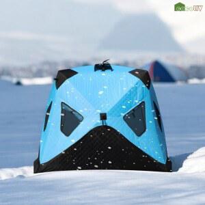 방한 원터치 얼음낚시 텐트 업그레이드형