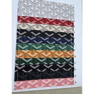 격자 무늬 레자 피혁 합성 패턴 가죽원단 로고 인조