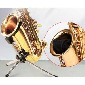 색소폰 지지대 플룻 악기 사스 클라리넷용 간편한 스탠드 용품 접이식 관악기 표준형 보관