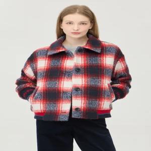 [백화점정품] 베네통 UCB체크점퍼BAJPF4561 트렌디 완성