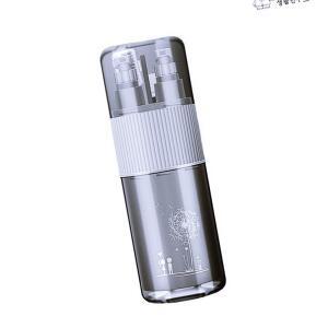 [2개구성] 크리스탈 휴대 보틀 용공병 용디스펜서 샤워용품공병 용용기 샴푸용기 여행 KWAEABB3