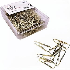 [2개구성] 다용도 clip 500pcs 북 종이 사무 청첩장 꽃집 예쁜 카페 디자인 삼각 골드 페이퍼 KWEEC550