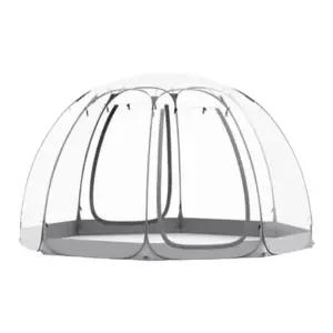 투명 돔하우스 카페 버블하우스 야외 쉘터 글램핑 방갈로