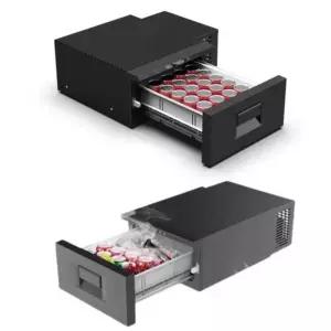 서랍형 냉장고 자동차 쿨박스 미니 콤프레셔/차량용/어플) 캠핑용 트럭 보