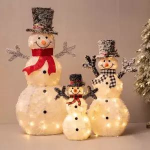 대형 눈사람 장식 크리스마스 카페 매장 야외 조형물 소품