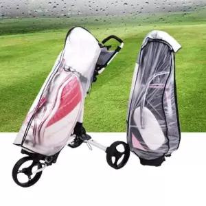 [셀러에이드]휴대용 방수 골프백 야외 라운딩 레인커버 캐디백 항공백