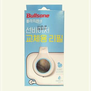 [2개구성] 불스 원선바이져 량용 선바이저 상쾌한아쿠아방향제 차 교체용리필 방향제리필 LW1C090D