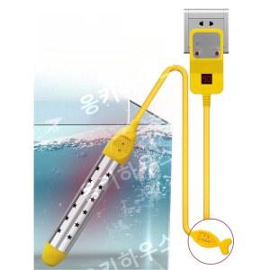 돼지꼬리히터 급탕기 수영장 목욕물 표준 봉히터 물데우기 보일러 구성 2000W 열선 돼지꼬리열선