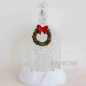 원샵 미니워터볼 투명 교회 크리스마스워터볼 LED인테리어소품 교회크리스마스장식