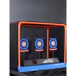 타겟 비비탄 사격장 사격 장비 스틸 실내사격 표적 표적 단일 전자 에어소프트건 표준 과녁 표적