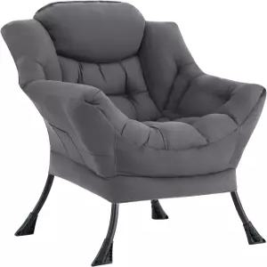 오토만 모던 액센트 레저 커버 소파가 있는 라이타 레이지 의자 팔걸이가 컨템포러리 라운지 독서 거실