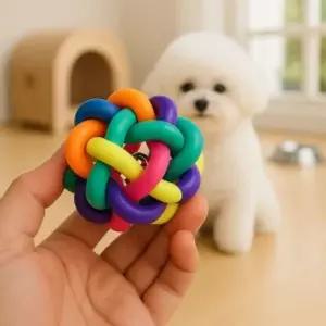 멍멍토이강아지방울볼장난감강아지토이공