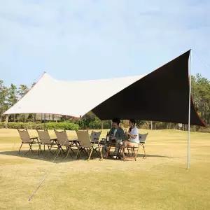 야외 비 캐노피 대형 가림막 가리개 차양막 정원 주차 그늘 햇빛 방수 사각