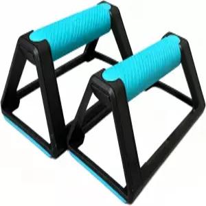 리즈베이 홈 운동을 위한 푸시업 바 손목 보호 및 미끄럼 방지 베이스가 있는 삼각형 안정 지지대 남녀