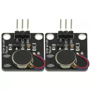 아두이노 MEGA2560 R3 DIY 키트용 2PCS PWM 진동 모터 스위치 모듈 DC 5V 최소 9000RPM