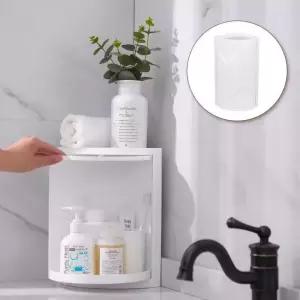 화장대 수납장   양념통  멀티 회전 코너 함 욕실수 화장실 장 회전 벽걸이