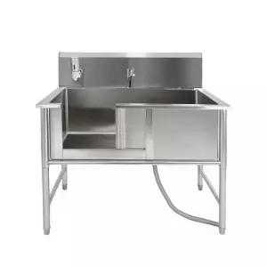 스텐 강아지욕조 대형 반려견 강아지 욕조 싱크대