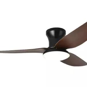 천장형 선풍기 팬 거실 LED전등 인테리어 공기순환 블랙 간편설치 누구나 실