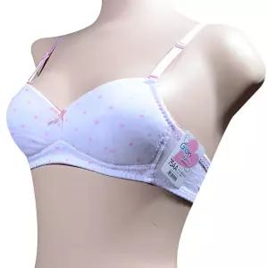 핑크하트 노와이어 주니어 2단계 중학생 브라 어린이 RUC9+7KIs