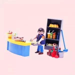 아이큐박스 플레이모빌 학교 관리인과 매점 9457 4570075