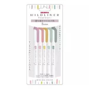 [문구/오피스] 마일드라이너 NEW 릴렉스 컬러 5본 세트 사무용품