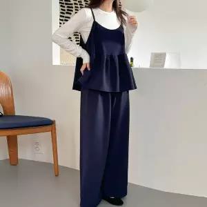 [하프클럽/] 반셔링나시와이드세트 YBV160M603 빅사이즈