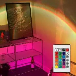 [데코] 16색 리모컨 노을 석양 조명 선셋 무드등 MMA026