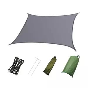 그레이 그늘막 방수그늘막 2.3M 캐노피 UV차단 방수천막