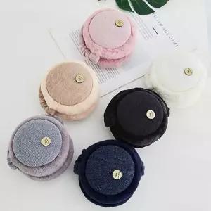 귀마개 따뜻한 겨울 방한 퍼 밍크털 귀도리 귀덮개 방한대