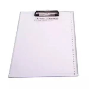 투명 클립보드 서류받침대 세로 A4 화일판