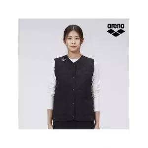 아레나 여성 다이아몬드 퀼팅 패딩 베스트 S3WL1PV42BLK