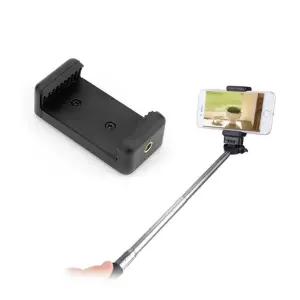 스마트폰 휴대폰 집게 홀더 마운트 스탠드 거치대 모노포드 셀카봉 액션캠