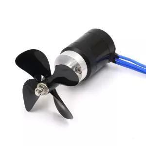 수중 프로펠러 무인 모터 양극+30A(2V 로봇 액세서리 추진기 24V) 잠수 플라스