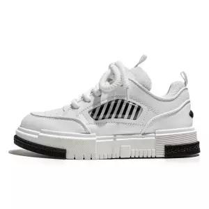 엘럽 화이트 남자 미니 캐주얼 보드화 하이탑 통굽 봄가을 스니커즈 슈즈 원템1