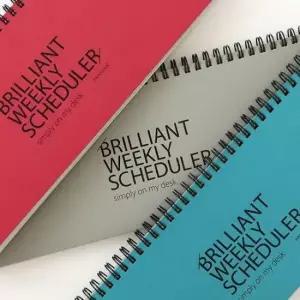 [문구] Brilliant weekly scheduler 사무용품