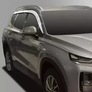 [CAR] 은플 싼타페TM 크롬 차량용썬바이져 도어 자동차용품