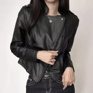 [의류] 클래식 슬림 가죽 라이더자켓 청바지코디 스타일리쉬