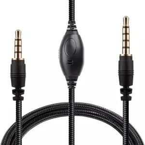 Astro A40 헤드셋과 호환되는 인라인 음소거 스위치가 있는 ienza 6FT 헤드셋 코드/케이블/와이어(Xbox