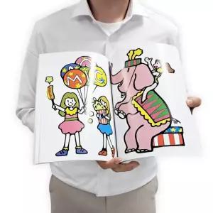 제이엘 삐에로컬러링북(대) 마술