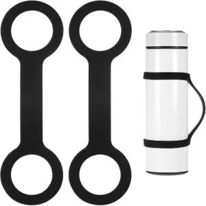 틱시펨 물병 손잡이 캐리어 스트랩 [2PCS] - 러닝 및 자전거 하이킹 헬스장에서 모든 컵을 휴대할 수