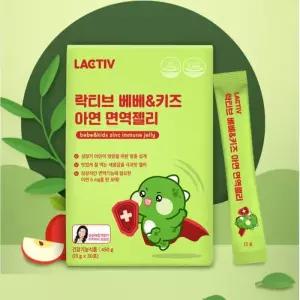 락티브 유아 아연 젤리 베베키즈 스틱 30포