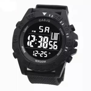 [골드스마일]디지털 GASJQ 리버스 Black 스포츠손목시계 와치_1002