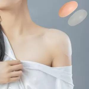 2컬러 간편 부착 어깨 보정효과 실리콘 뽕패드 HdW4+8EiE