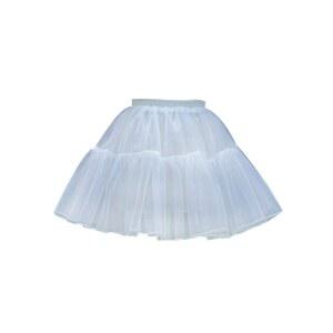 캉캉 속치마 80CM 프릴 드레스속치마 하얀색 스커트 3단