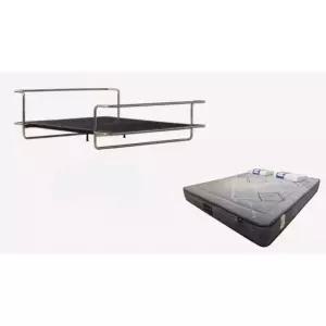 침대 철제 프레임 원룸 데이베드 슬림 싱글 심플 스틸