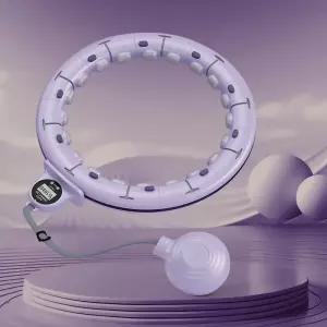 여성용 스마트 훌라후프 허리 운동 진동 카운트 뱃살