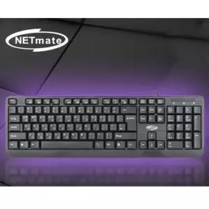 NETmate 605ZYF33 PS 2 멀티미디어 유선 키보드 게임 보드