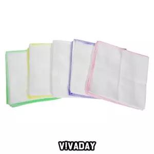 VIVADAY-SC91 민무늬 가제 손수건 10매 1세트 iXS7+6bBo