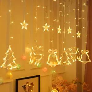 크리스마스 커튼식 조명 가랜드
